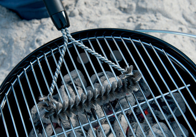 Weber, 3 Sided Grill Cleaning Brush 12" - BBQ Warehouse - 2
