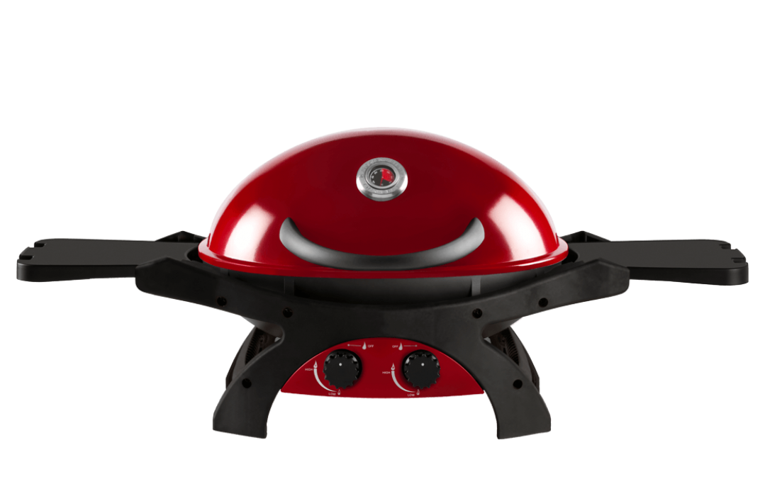 Ziggy by Ziegler & Brown Twin Grill LP Gas Model - Chilli Red