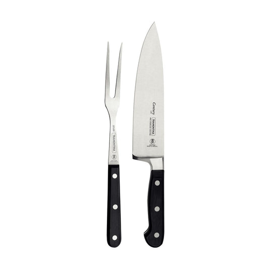 Tramontina Ultracorte Carving Set, 2 Pcs, Stainless Steel