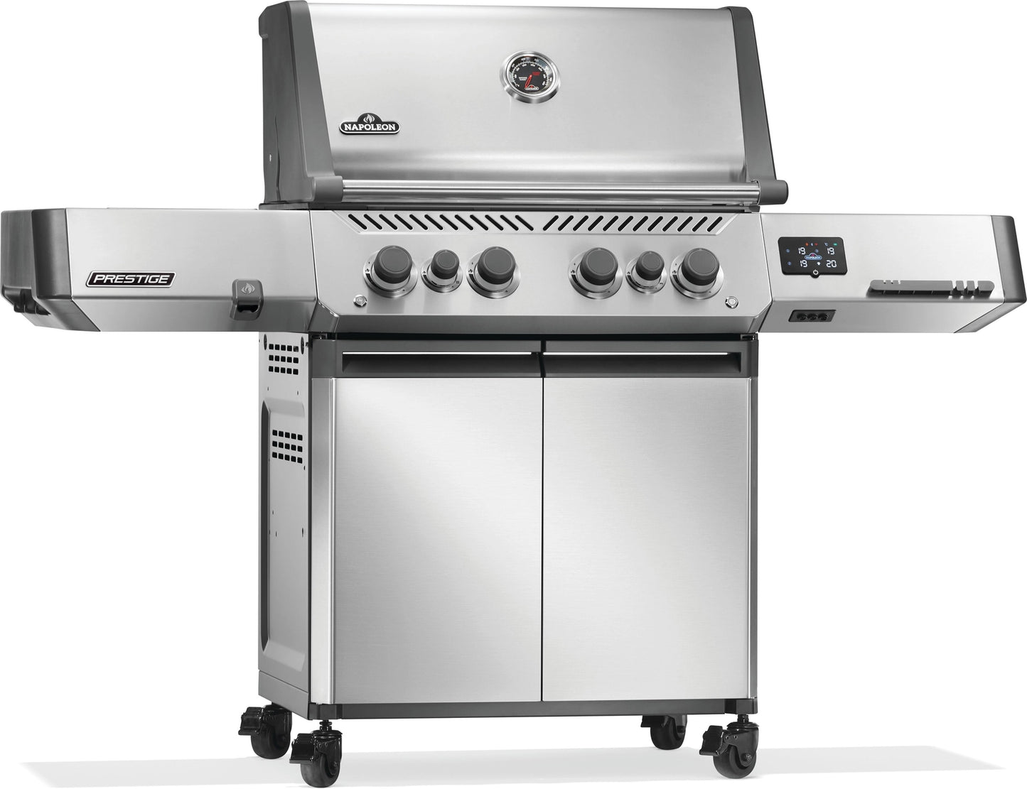 Napoleon Prestige® 500 Connected, Gas Grill with Infrared Side and Rear Burner, Stainless Steel [GEN-2] P500VXRSIBPSS