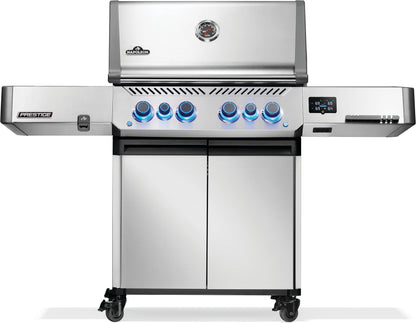 Napoleon Prestige® 500 Connected, Gas Grill with Infrared Side and Rear Burner, Stainless Steel [GEN-2] P500VXRSIBPSS