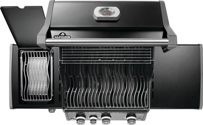 Napoleon Rogue® PRO 425 Propane Gas Grill with Infrared Side Burner, Black [GEN-2] RP425SIBPK-2
