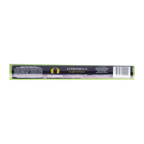 Waxworks Citronella Flare Candle - Green