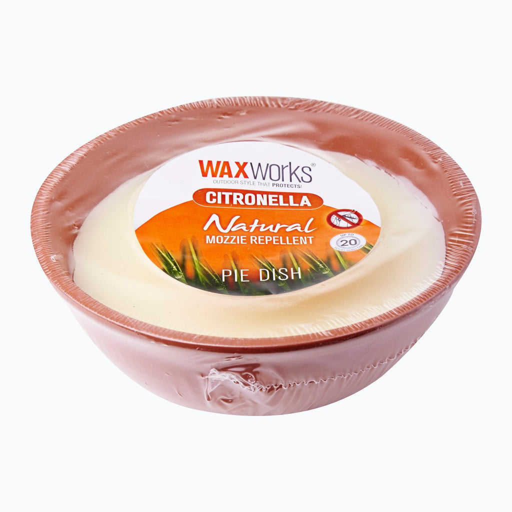 WaxWorks Citronella Candle - Pie Dish Candles