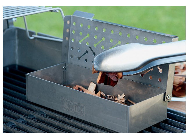 Weber Universal Stainless Steel Smoker Box - BBQ Warehouse - 2
