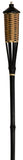 Waxworks Norfolk Bamboo Black Garden Torch