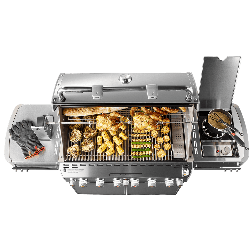 Weber Summit S670 – 6 Burners Stainless Steel Gas BBQ Grill