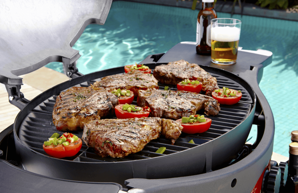 Ziggy by Ziegler & Brown Triple Grill LP Gas - Chilli Red