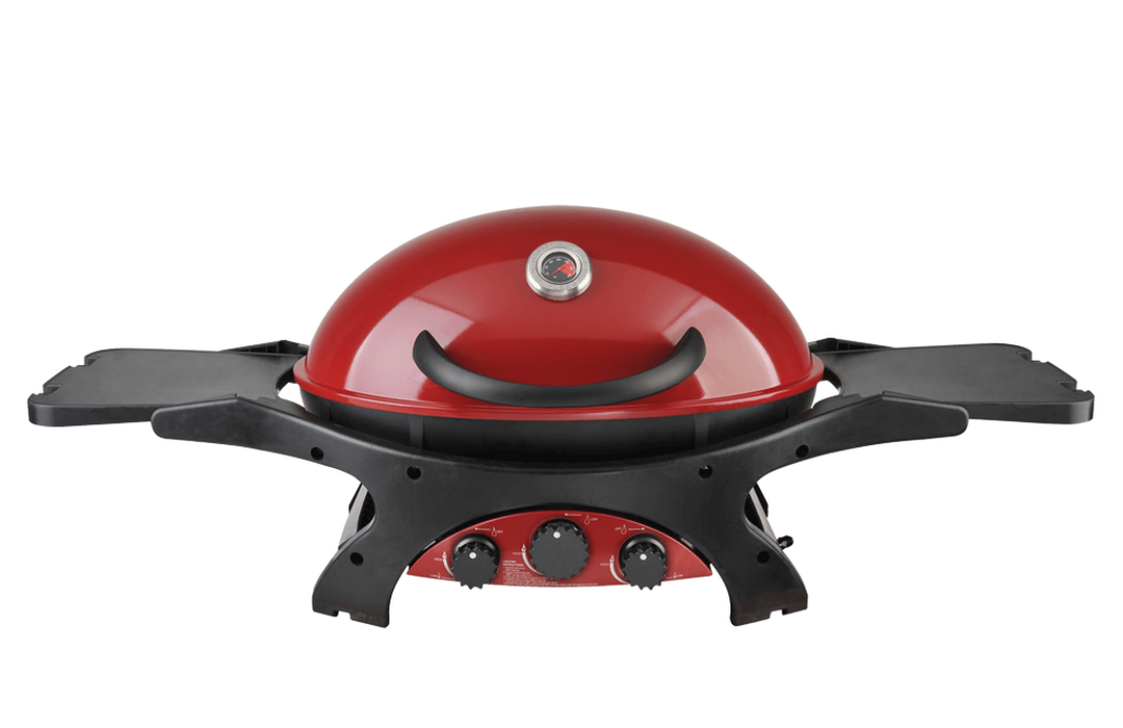 Ziggy by Ziegler & Brown Triple Grill LP Gas - Chilli Red