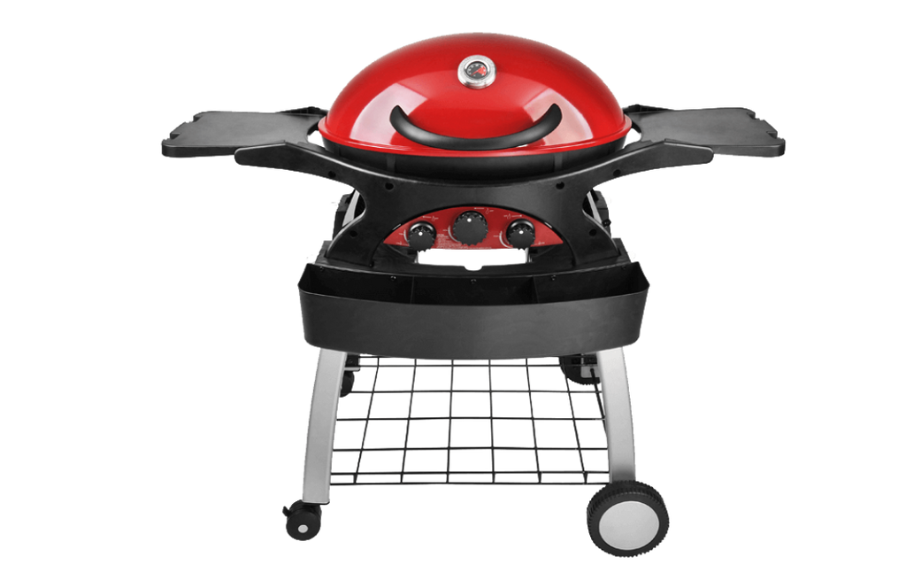 Ziggy by Ziegler & Brown Triple Grill LP Gas - Chilli Red