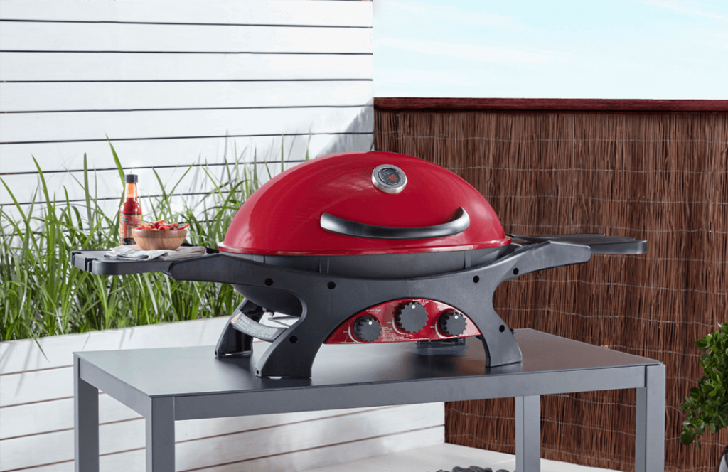 Ziggy by Ziegler & Brown Triple Grill LP Gas - Chilli Red